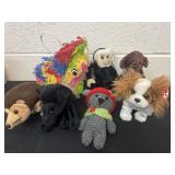 Ty beanie babies and mini piï¿½ata