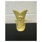 6ï¿½ vintage yellow McCoy Pottery double-handled