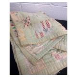 Vintage baby quilt