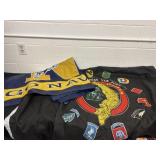 2 flags- go navy and Vietnam veteran flag