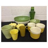 Group plastic dishes Texas ware therm o ware.