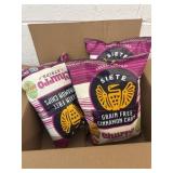 3 churro strips cinnamon chips.