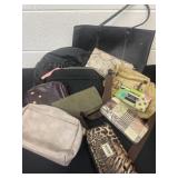 Group of purses and bags