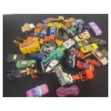 Group of toy cars