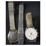 Endura Swiss and no name watches with band