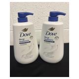 2 new dove deep moisture body lotion 30.6 fl oz