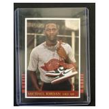 Michael Jordan Air Jordan Ones rookie promo card