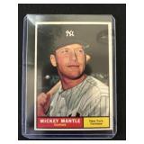 Reprint Mickey Mantle 1961 Topps