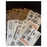 facsimiles of Confederate States of America (CSA)