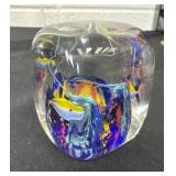 2? Art Glass Aquatic Paperweight Fish Aquarium