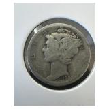1920-P Mercury Dime