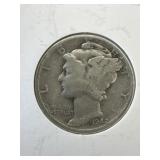 1942 Mercury Dime