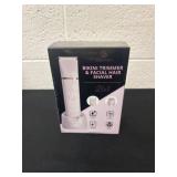 New bikini trimmer and facial hair shaver