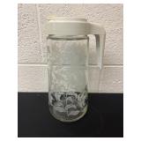 9ï¿½ Vintage Anchor Hocking Tang Quart Pitcher