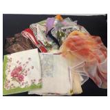 Vintage Handkerchiefs and Scarfs