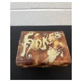 8ï¿½x6ï¿½x3ï¿½ Victorian handkerchief box