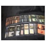 Group of basic land magic cards