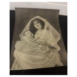19ï¿½x17ï¿½vintage or antique print featuring a