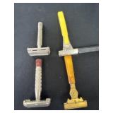 4 vintage razors