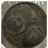 1942-S Jefferson Nickel