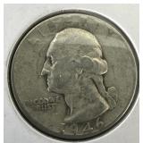 1946 Washington Quarter