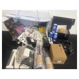 Wood letters, new salt cups, tights, party