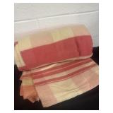 Vintage wool blanket