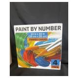 New paint by number 4 pack