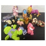 Group of kids toys