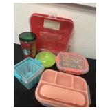 Star bucks cup and lunch boxes
