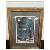 19x14.5 Fire and Ice Art Print Signed