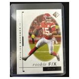Patrick Mahomes 2017 prospectorï¿½s edge rookie F/X