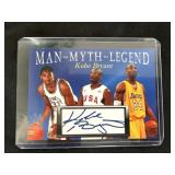 Kobe Bryant man myth legend Facsimile Auto