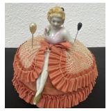 Antique German 1920s Style Flapper Girl Porcelain