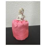 antique German porcelain 'half doll'