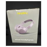 New wired headphones