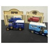 4 die cast lledo made in England cars