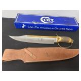 15ï¿½ colt knife with sheath