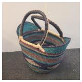 Bolga woven basket