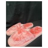 Children pink slippers