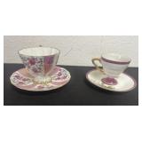 Vintage teacups and saucers