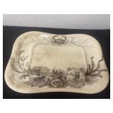 ANTIQUE DOULTON BURSLEM OCEANA PLATTE