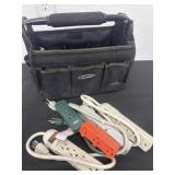Voyager tool bag with plugs
