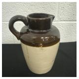 6ï¿½ Vintage 3 Tone Brown/Tan/Beige Glazed Pottery