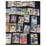 Group of Vintage MLB Cards, Fleer, Score91-92,