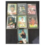 Group of Vintage Sleeved MLB Cards, Troy Nixon