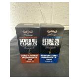 Two new nourishment beard oil capsules 40 piece