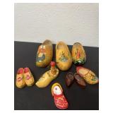 Group of wooden Clogs