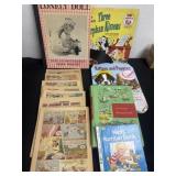 Group of lonely doll book with Walt Disney and