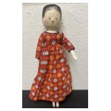 vintage peg wooden doll, 11ï¿½